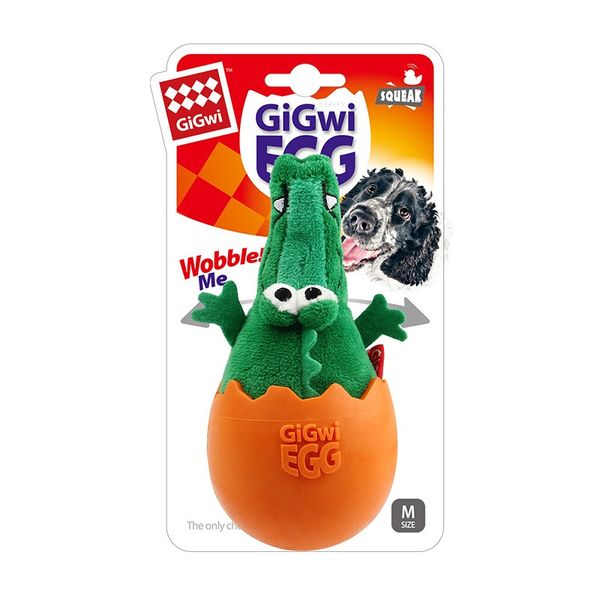  Thú bông gặm Gigwi Egg cho chó 