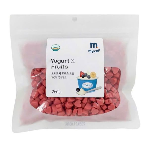  Bánh thưởng sữa chua & trái cây 