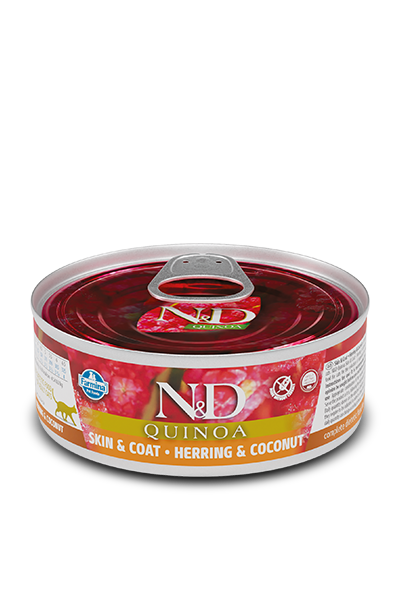  Pate lon N&D QUINOA FOR CAT 80g 