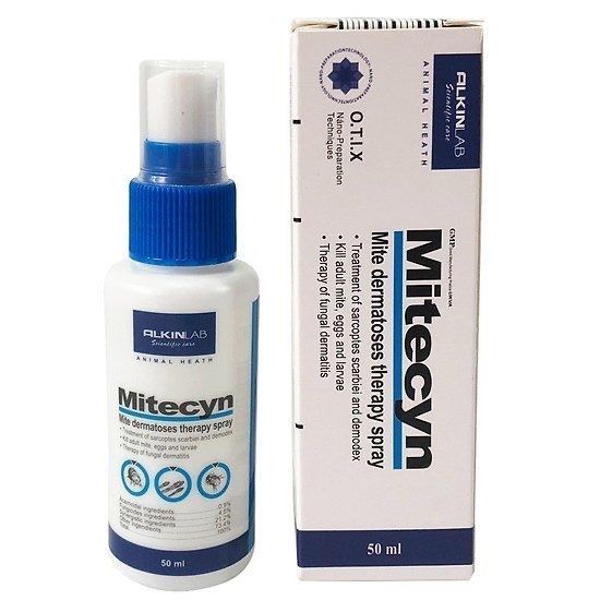  Thuốc xịt Mitecyn trị ghẻ 50ml 
