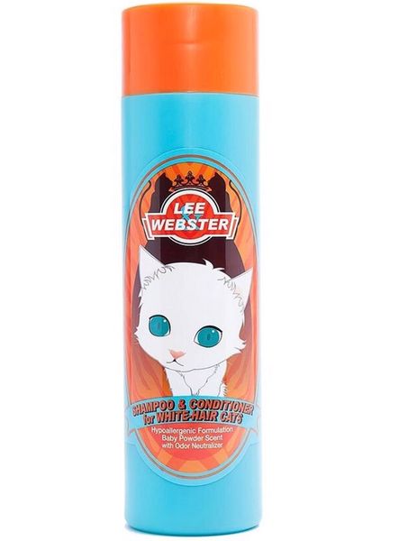  Dầu gội và xả mèo lông trắng Lee&Webster 