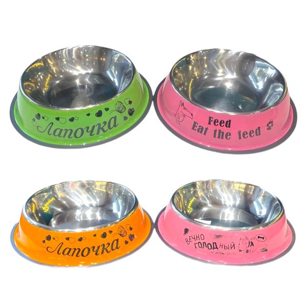  Chén Inox dành cho thú cưng (nhiều size) 