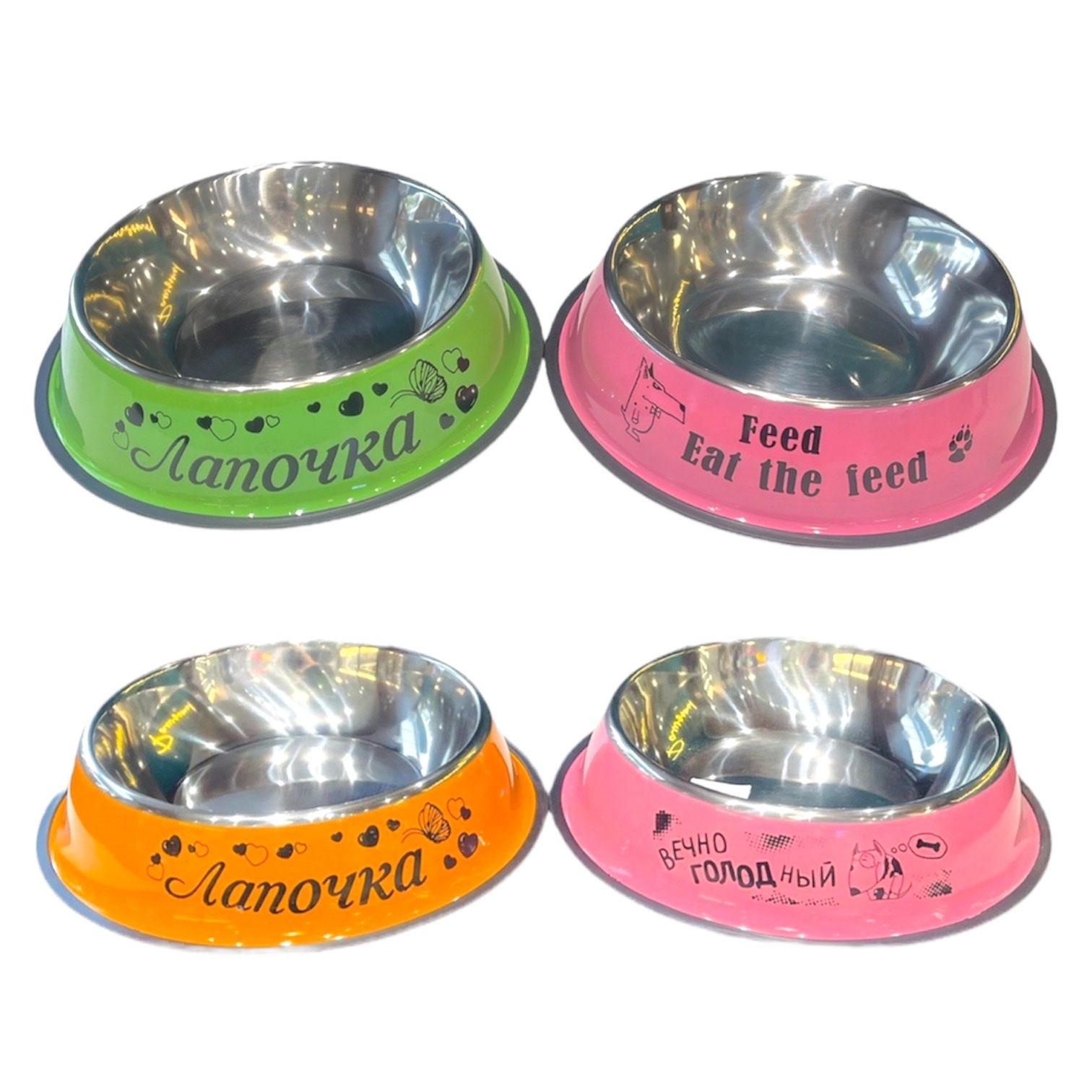  Chén Inox dành cho thú cưng (nhiều size) 