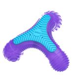  Đồ chơi Gigwi gặm xương tam giác tím xanh dành cho chó 