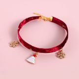  Vòng cổ nhung dành cho thú cưng 