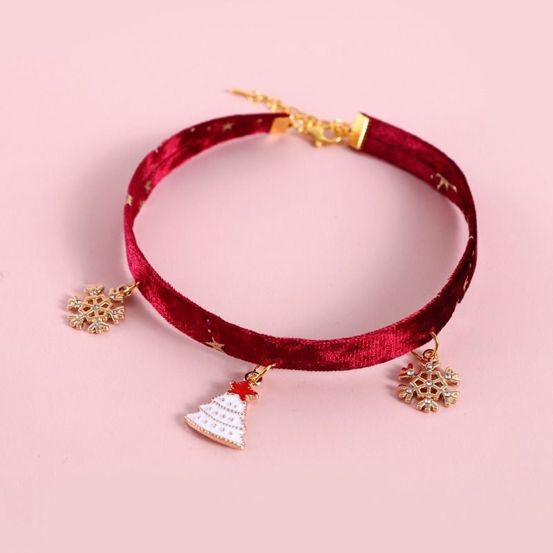  Vòng cổ nhung dành cho thú cưng 