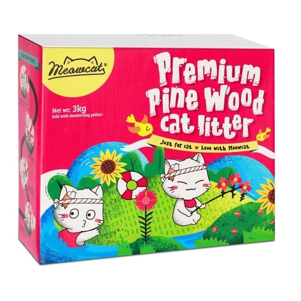  Cát gỗ với than hoạt tính MeowCat 