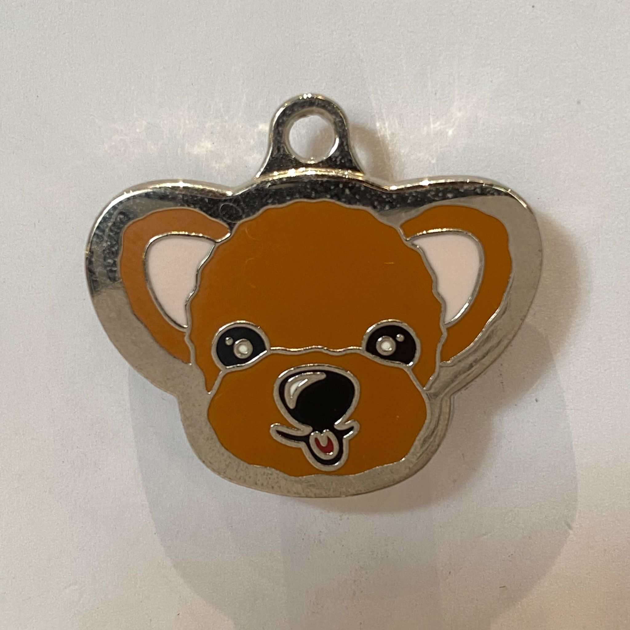  Nametag Poodle Tai Bướm Của Chó (Inox) 