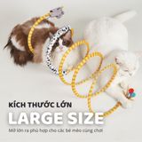  Đường hầm xoắn ốc cho mèo FOFOS 