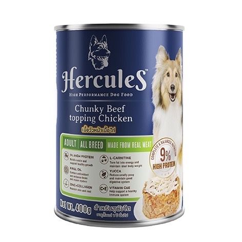  Pate Hercules cho chó 400G 