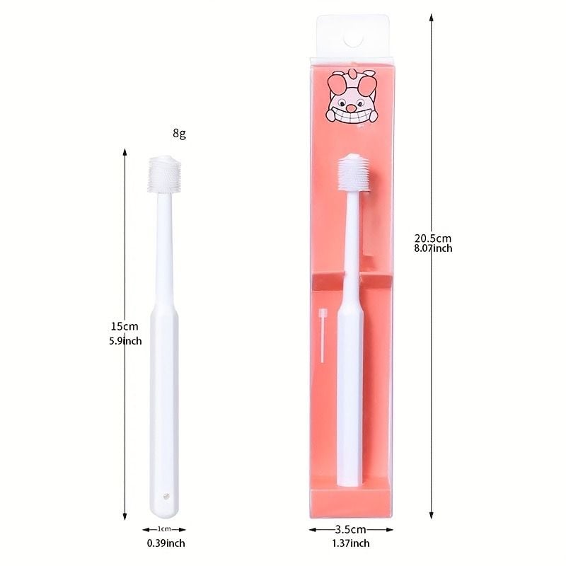  Bàn chải đánh răng nhỏ cho chó/mèo 