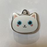  Nametag Mèo Trơn (1 màu) Của Mèo (Inox) 