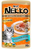 Nekko Adult in Gravy - Pate cho mèo gói 70g 