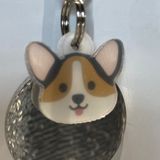  Nametag Corgi Của Chó (Nhựa) 