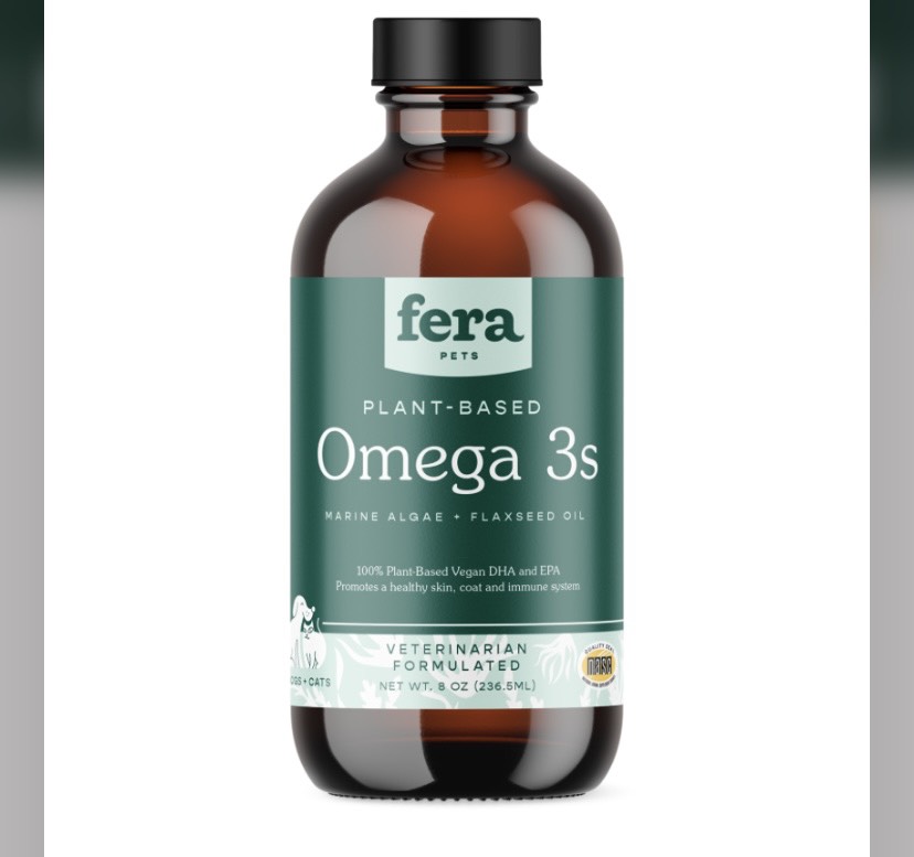  Dầu cá thuần chay Fera Pets Vegan Omega - 3,6,9s Algae Oil 