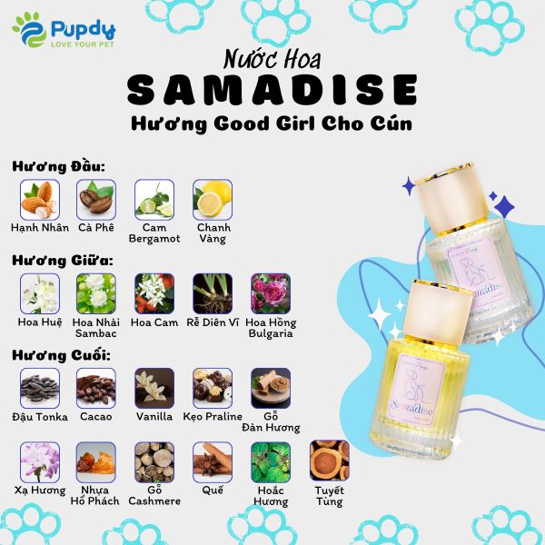  Nước hoa Pupdy cho thú cưng 