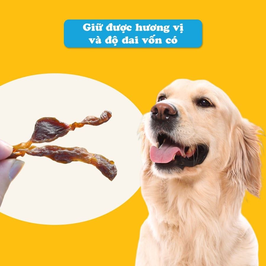  Mề gà sấy cho chó Doggyman 70g 