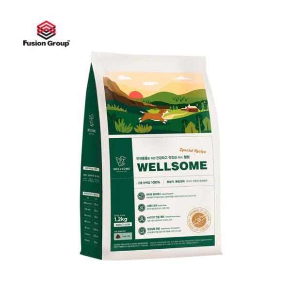  Hạt Wellsome cho chó 100% protein côn trùng 