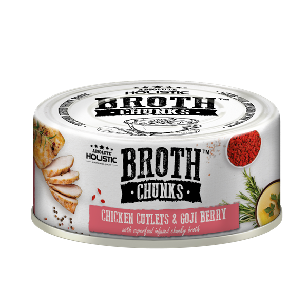  Pate Absolute Holistic Broth Chunks 80G 