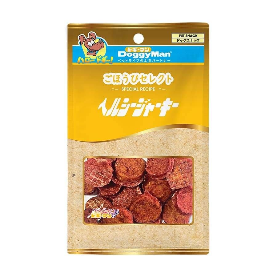  Miếng gà sấy bổ sung thịt bò 90g DoggyMan 