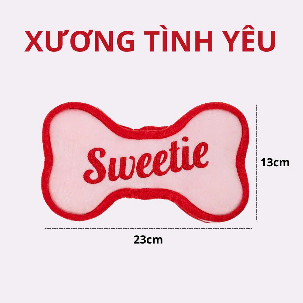  Đồ chơi cho chó hình xương tình yêu Fofos 