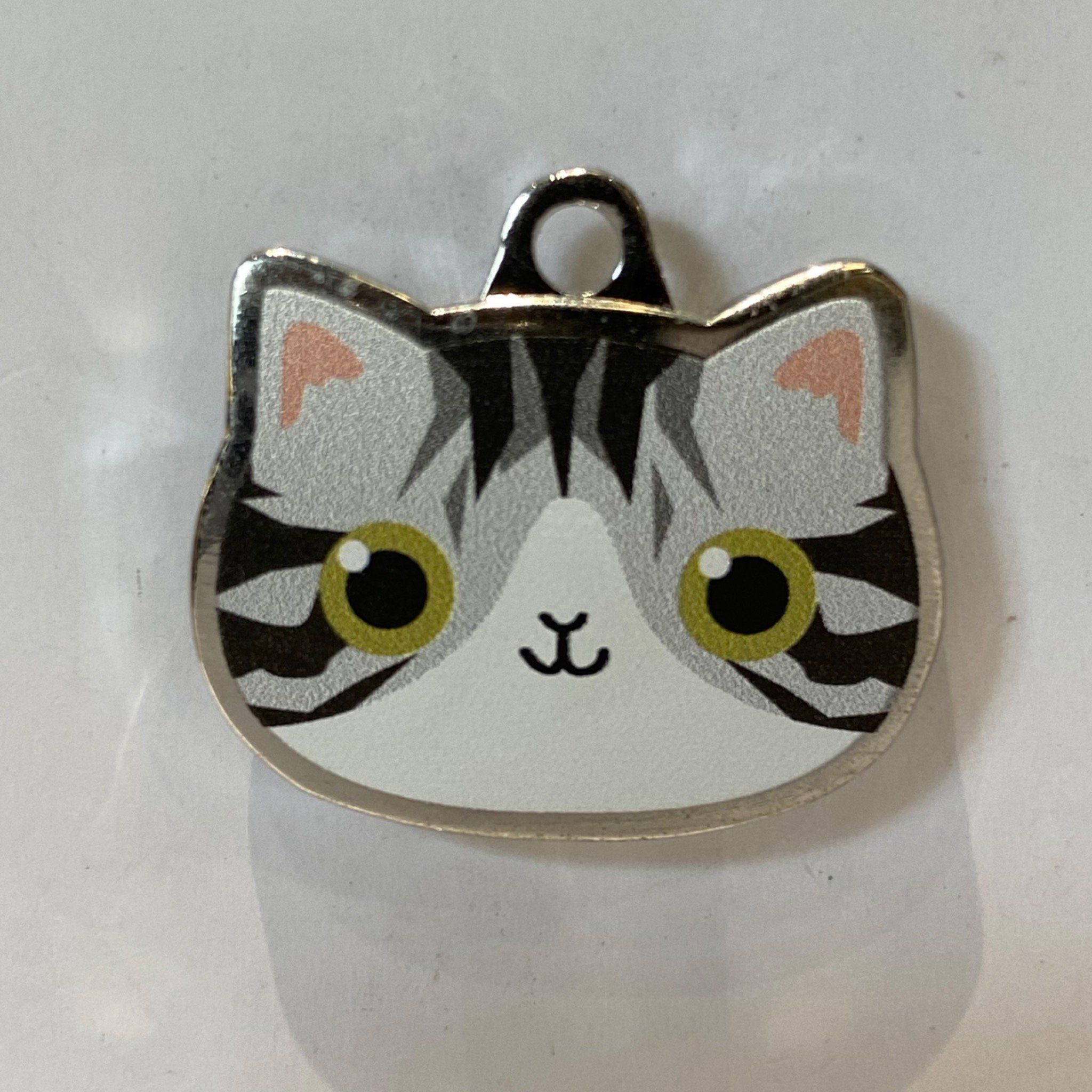  Nametag Siberian (Na Uy) Của Mèo (Inox) 