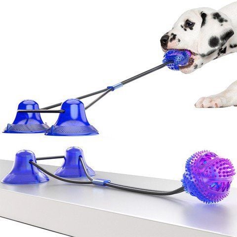  Đồ chơi kéo co bóng gai cho chó (double) 
