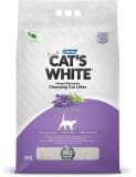  Cát vệ sinh cho mèo Cat's White 10L 