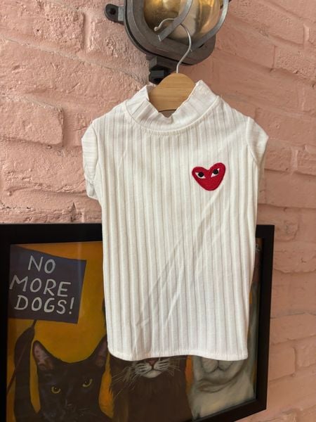  Áo Striped White T-shirt I Am Dog 