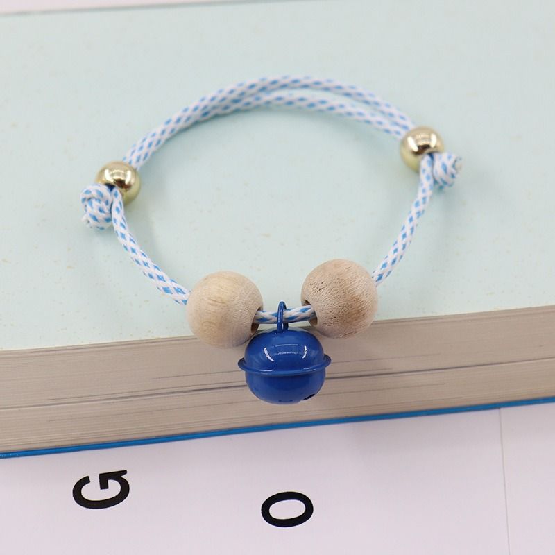  Vòng cổ bi gỗ dây da 