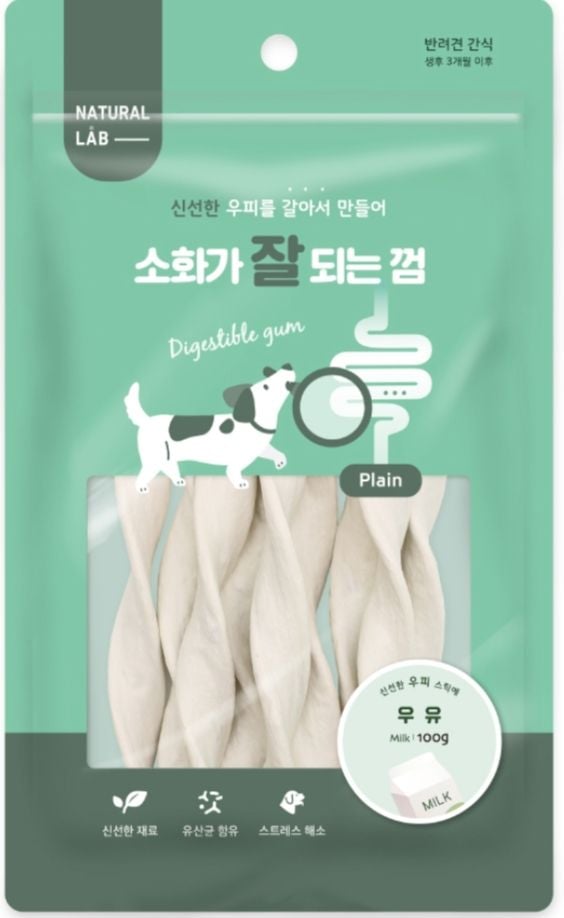  Snack xoắn hỗ trợ đường ruột Natural Lab 