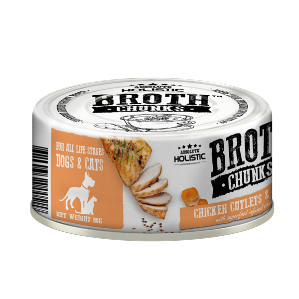  Pate Absolute Holistic Broth Chunks 80G 