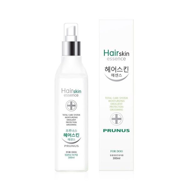  Xịt dưỡng lông và da dành cho chó Prunus Hair Skin Essence 300ml 