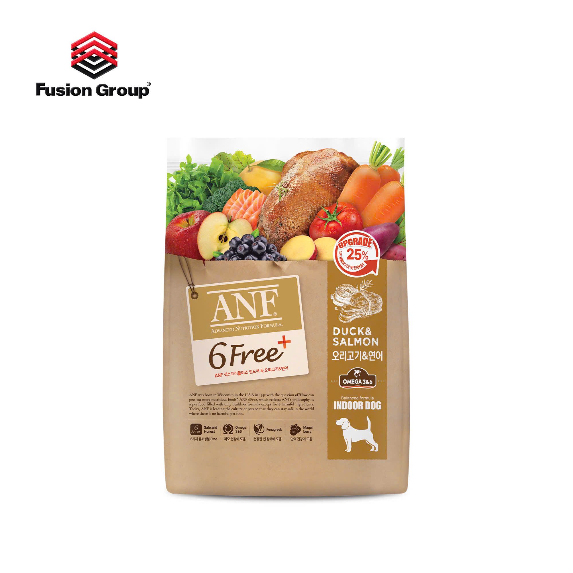  ANF 6Free For Dog - Thức ăn hạt hữu cơ cho chó vị Vịt 