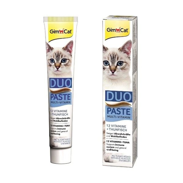  Gel dinh dưỡng cung cấp Vitamin vị Cá Ngừ dành cho mèo GimCat 50g 