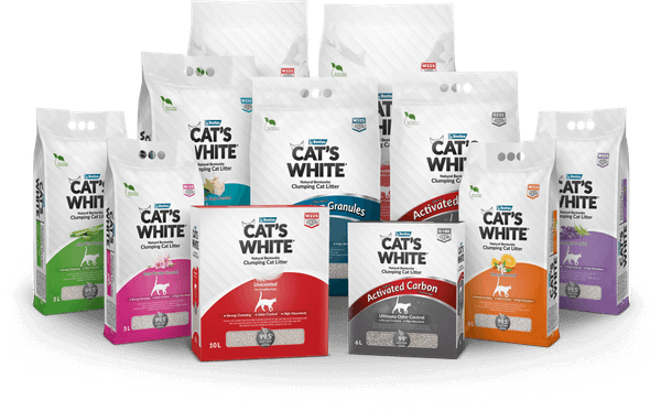  Cát vệ sinh cho mèo Cat's White 10L 