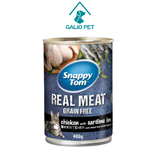  Snappy Tom - Pate lon cho mèo 400G 