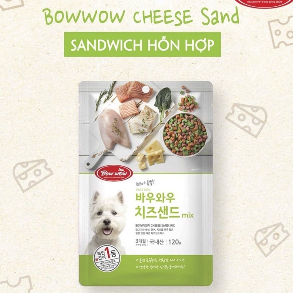  Sandwich hỗn hợp Bowwow - 120g 