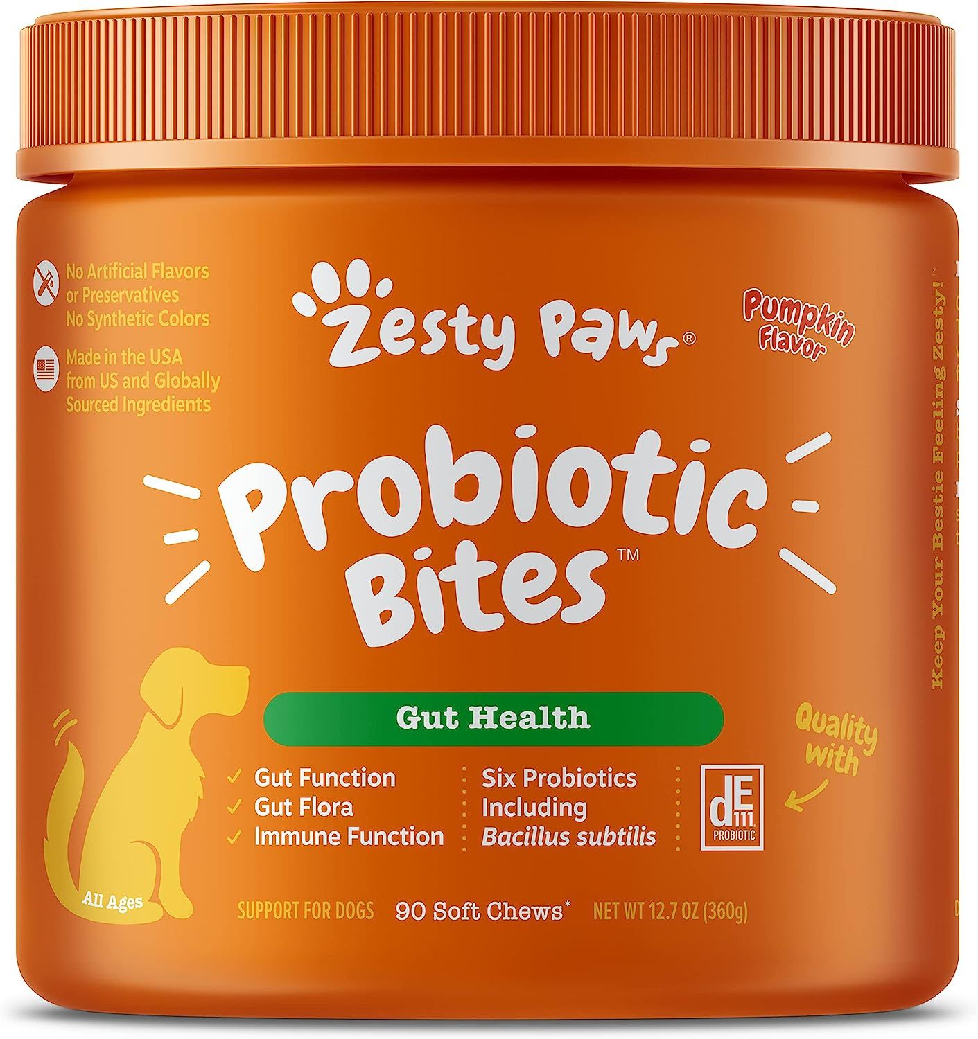  Viên Hỗ Trợ Tiêu Hóa Probiotic Bites Zesty Paws 