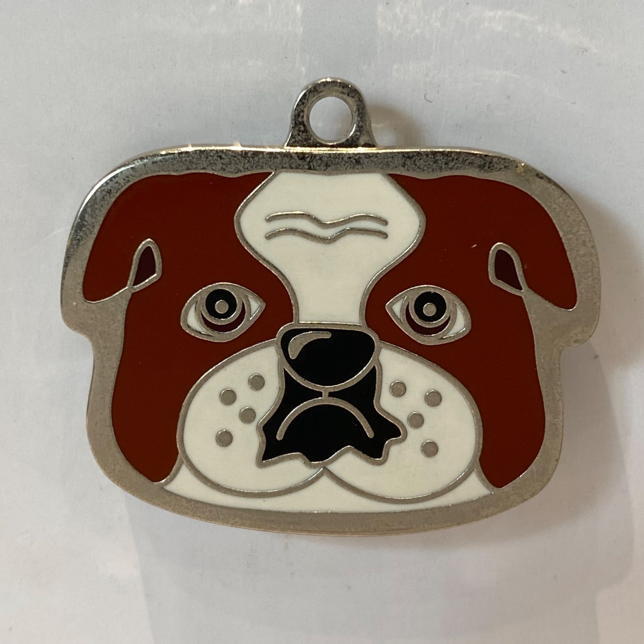  Nametag Bull Anh Của Chó (Inox) 