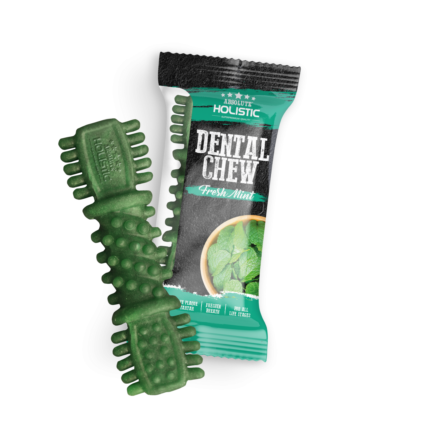  Thanh gặm sạch răng thơm miệng Absolute Holistic 