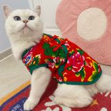  Áo sườn xám cho thú cưng 