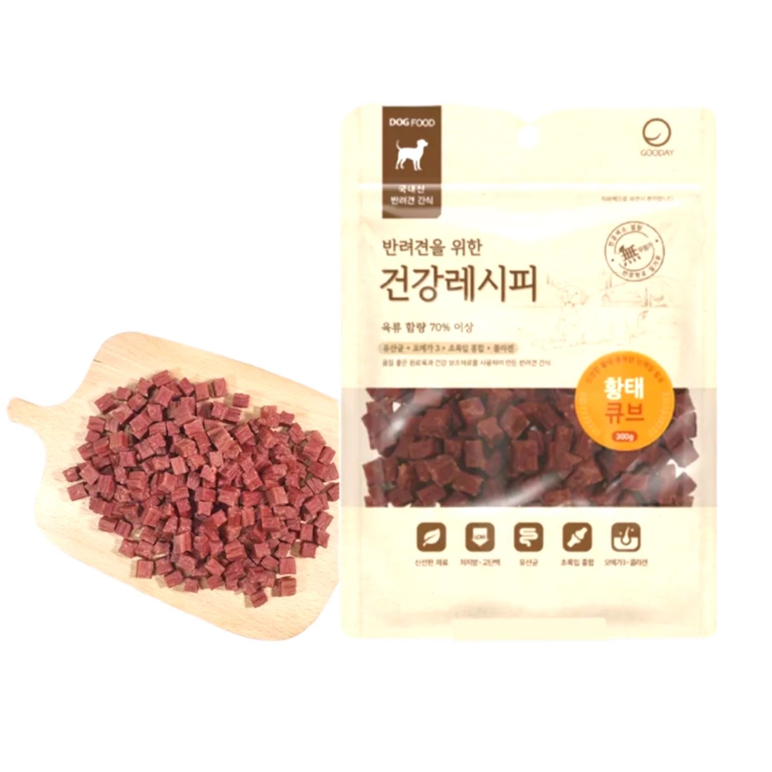  Thức vặt dạng viên cho chó Healthy Cube Dog Food Kpet 