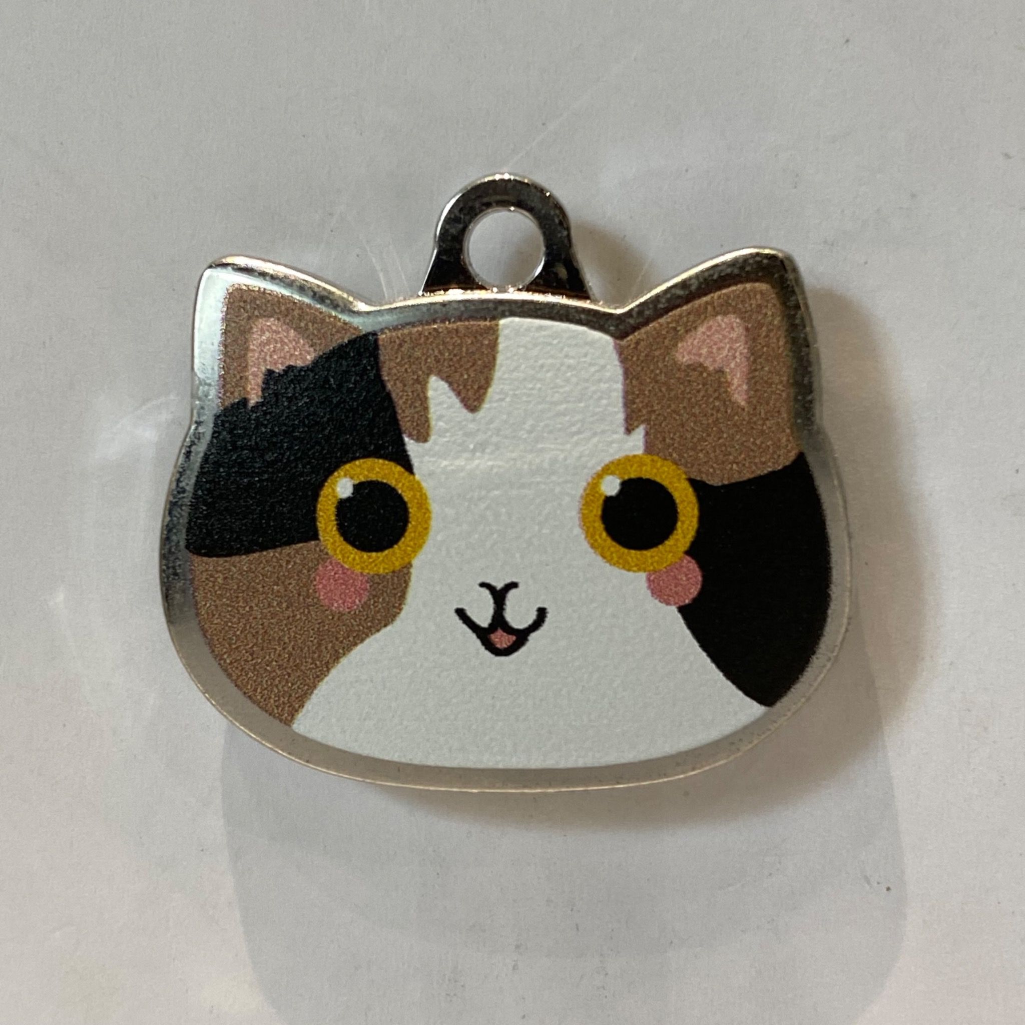  Nametag Tam Thể Của Mèo (Inox) 