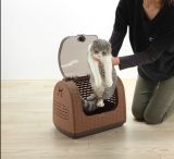  Lồng vận chuyển thú cưng giả mây đan Richell 