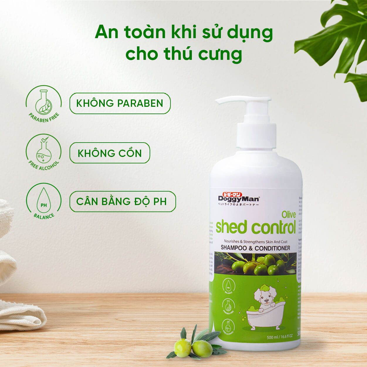  Sữa tắm cho thú cưng Doggyman 