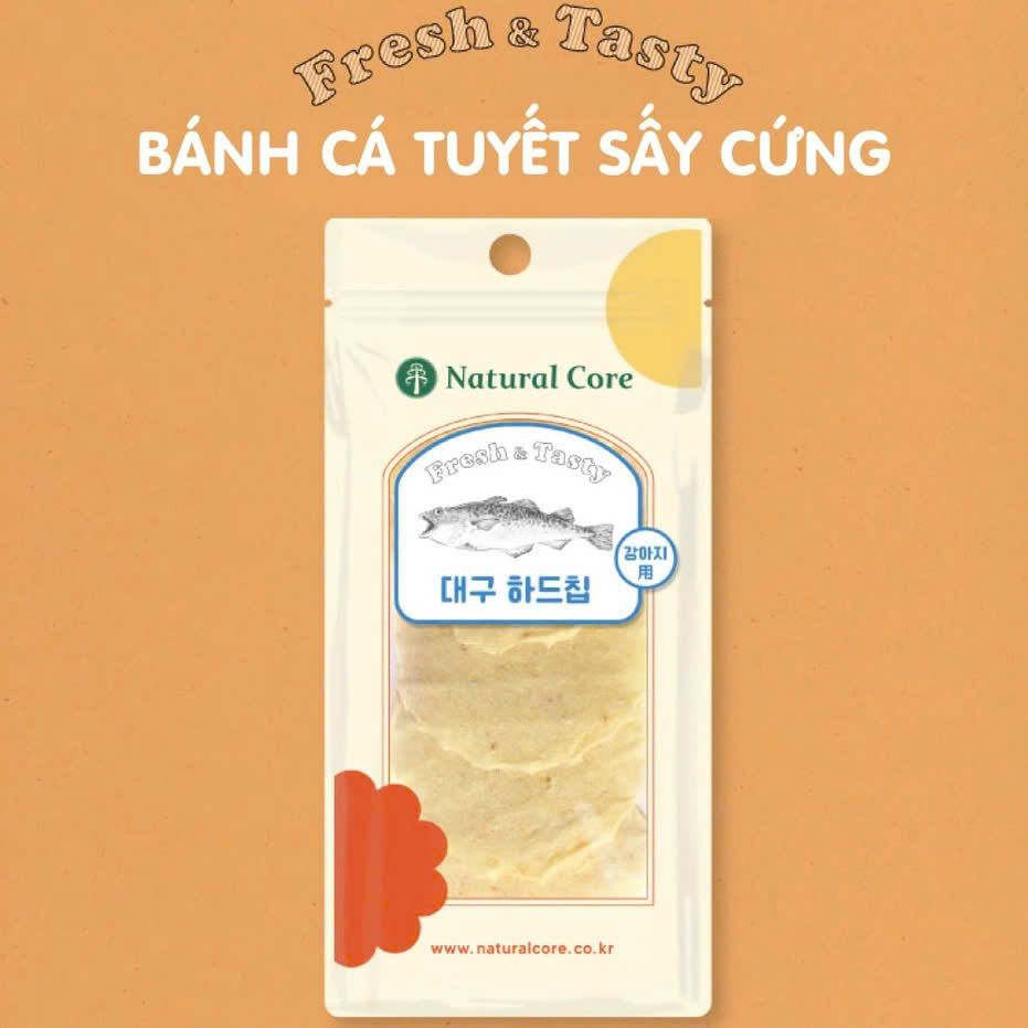  Bánh cá tuyết sấy cứng cho chó Natural Core 