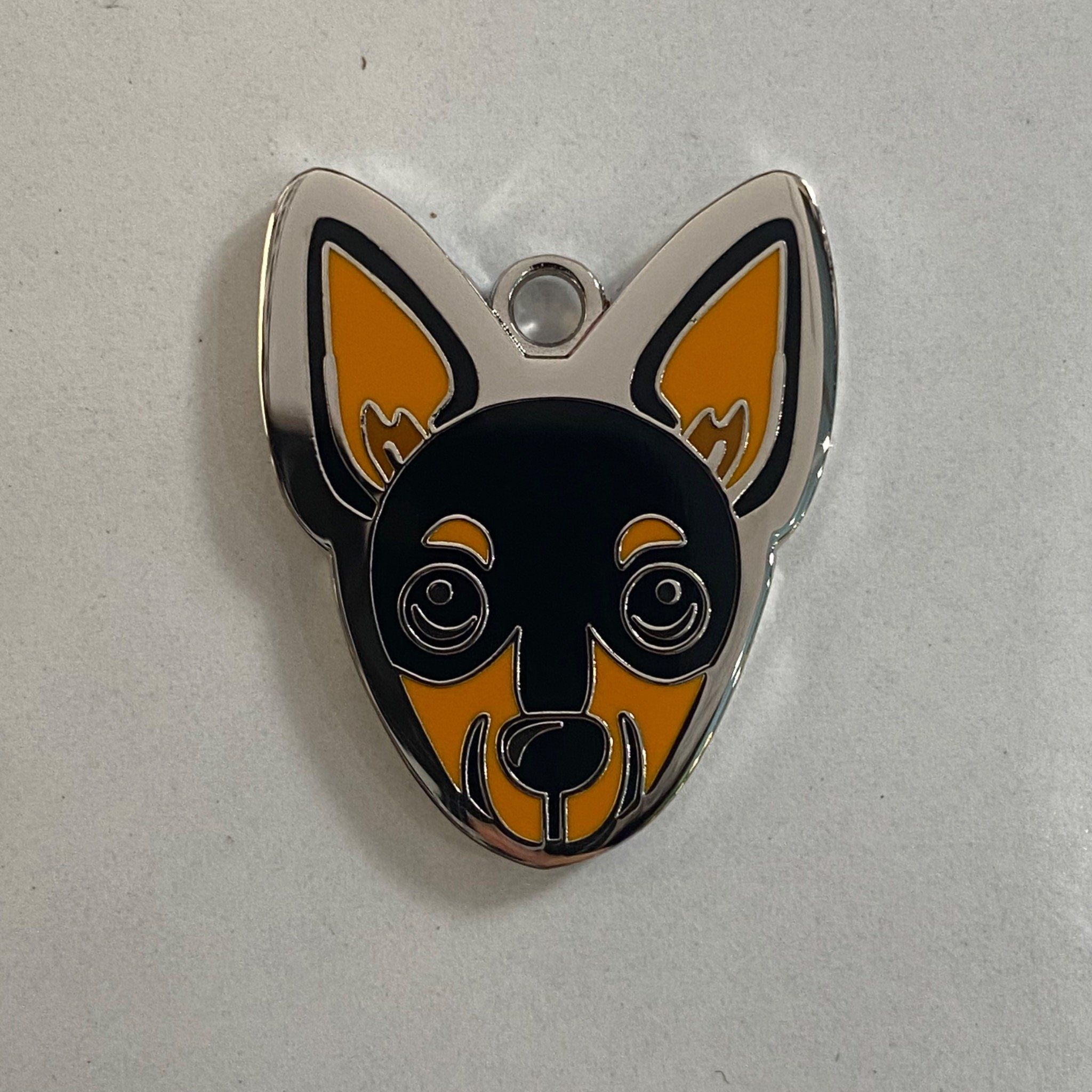  Nametag Doberman Của Chó (Inox) 
