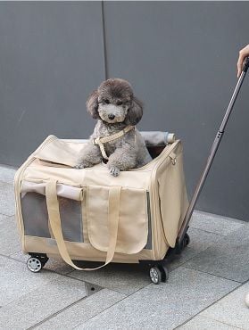  Xe kéo 2 ngăn Do Do Pet dành cho thú cưng 