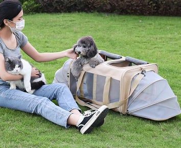  Xe kéo 2 ngăn Do Do Pet dành cho thú cưng 